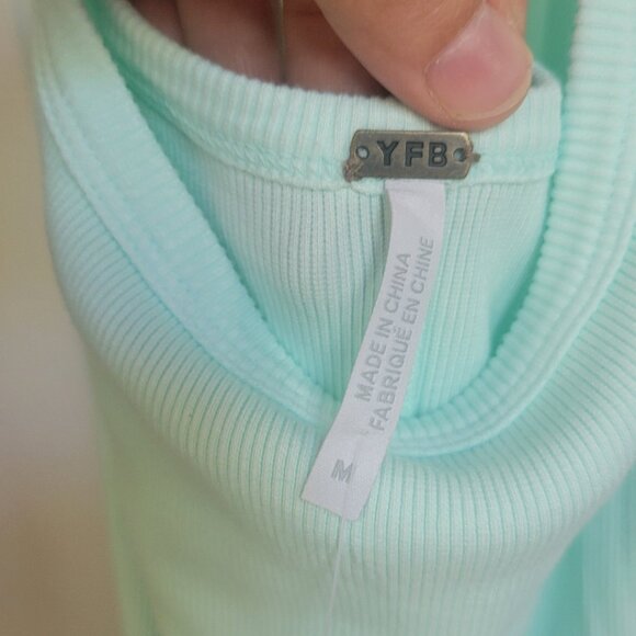 YBF Ribbed Tank Dress - Picture 4 of 4